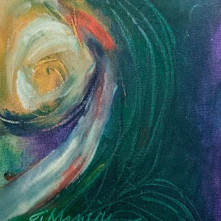 Pictura 73 în ulei pe pânză (20 cm x 16 cm)