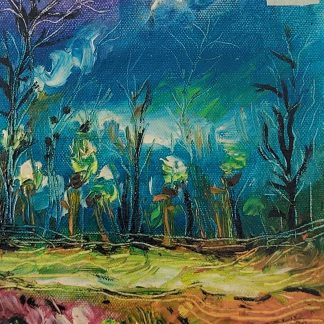 Pictura 123 în ulei pe pânză (dimensiune mică)