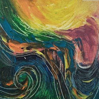 Pictura 132 în ulei pe pânză (dimensiune mică)