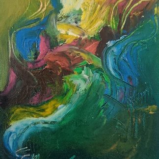 Pictura 140 în ulei pe pânză (dimensiune mică)