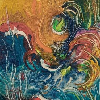 Pictura 166 în ulei pe pânză (dimensiune mică)