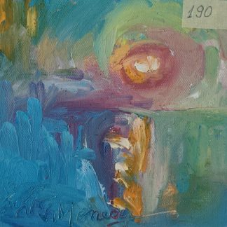 Pictura 190 în ulei pe pânză (dimensiune mică)