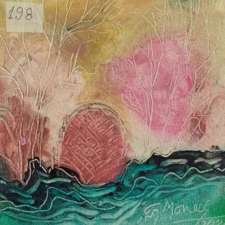 Pictura 198 în ulei pe pânză (dimensiune mică)