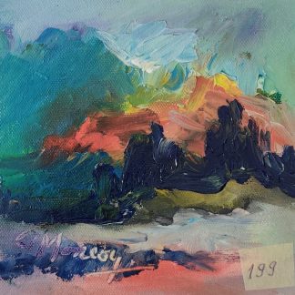 Pictura 199 în ulei pe pânză (dimensiune mică)