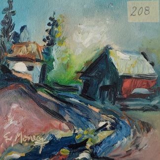 Pictura 208 în ulei pe pânză (dimensiune mică)