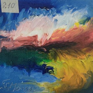 Pictura 210 în ulei pe pânză (dimensiune mică)