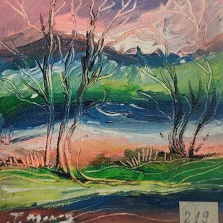 Pictura 219 în ulei pe pânză (dimensiune mică)