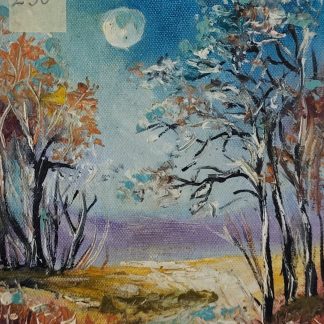 Pictura 230 v2 în ulei pe pânză (dimensiune mică)