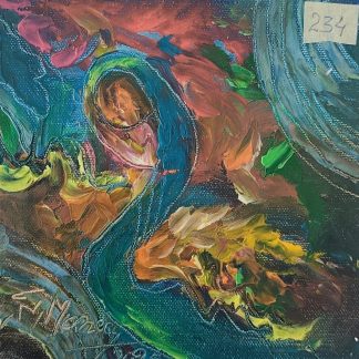 Pictura 234 în ulei pe pânză (dimensiune mică)