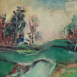 Pictura 239 în ulei pe pânză (dimensiune mică)
