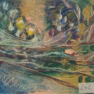 Pictura 242 v2 în ulei pe pânză (dimensiune mică)