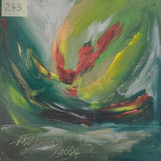 Pictura 243 în ulei pe pânză (dimensiune mică)