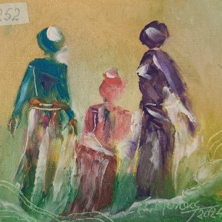 Pictura 252 v2 în ulei pe pânză (dimensiune mică)