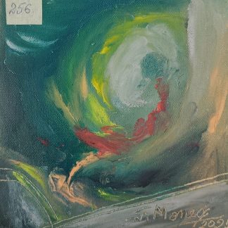 Pictura 256 v2 în ulei pe pânză (dimensiune mică)
