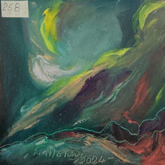 Pictura 258 v2 în ulei pe pânză (dimensiune mică)