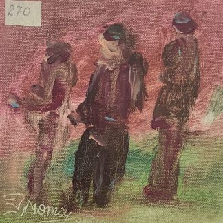 Pictura 270 în ulei pe pânză (dimensiune mică)