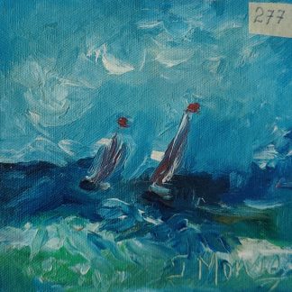 Pictura 277 în ulei pe pânză (dimensiune mică)