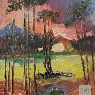 Pictura 284 în ulei pe pânză (dimensiune mică)