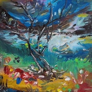 Pictura 407 în ulei pe pânză (dimensiune mică)