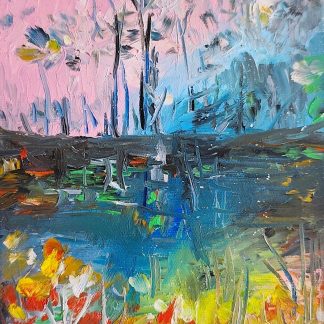 Pictura 406 în ulei pe pânză (dimensiune mică)