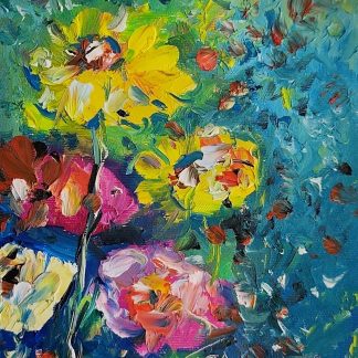 Pictura 411 în ulei pe pânză (dimensiune mică)