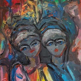 Pictura 414 în ulei pe pânză (dimensiune mică)