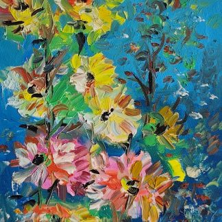 Pictura 416 în ulei pe pânză (dimensiune mică)