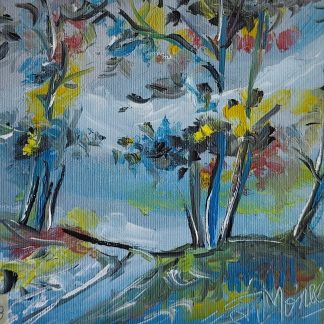 Pictura 428 în ulei pe pânză (dimensiune mică)