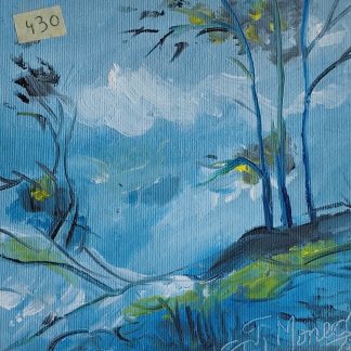 Pictura 430 în ulei pe pânză (dimensiune mică)