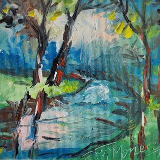 Pictura 456 în ulei pe pânză (dimensiune mică)