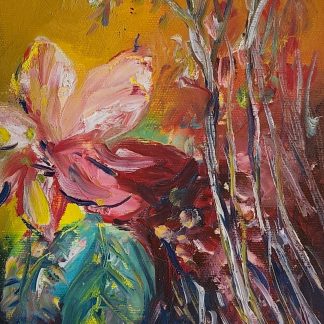 Pictura 458 în ulei pe pânză (dimensiune mică)