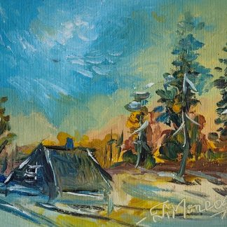 Pictura 469 în ulei pe pânză (dimensiune mică)