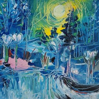 Pictura 470 în ulei pe pânză (dimensiune mică)