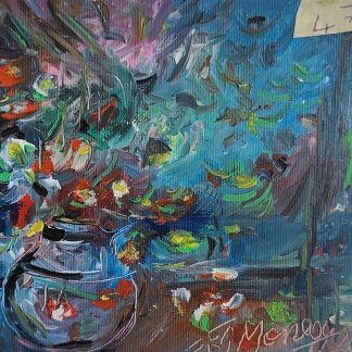 Pictura 475 în ulei pe pânză (dimensiune mică)