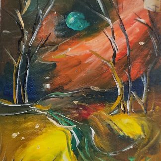 Pictura 484 în ulei pe pânză (dimensiune mică)