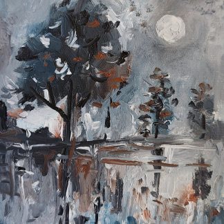 Pictura 491 în ulei pe pânză (dimensiune mică)