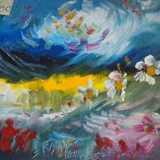 Pictura 500 în ulei pe pânză (dimensiune mică)