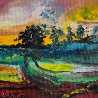 Pictura 511 în ulei pe pânză (dimensiune mică)