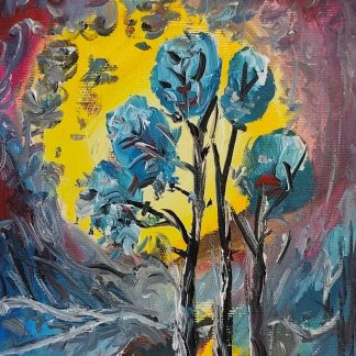 Pictura 512 în ulei pe pânză (dimensiune mică)