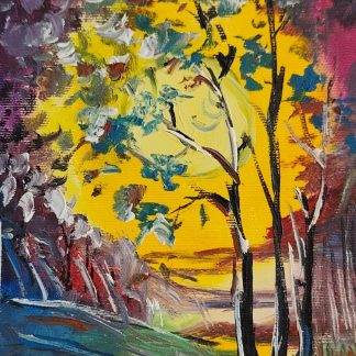 Pictura 513 în ulei pe pânză (dimensiune mică)