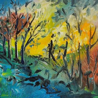 Pictura 515 în ulei pe pânză (dimensiune mică)